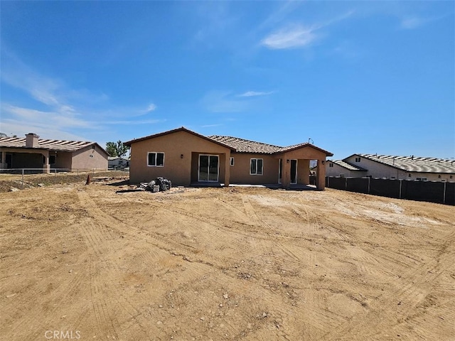 view of rear view of house