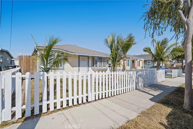 view of ranch-style home