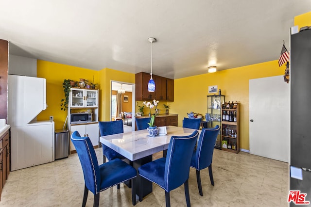 view of dining room