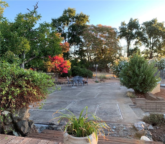 view of patio