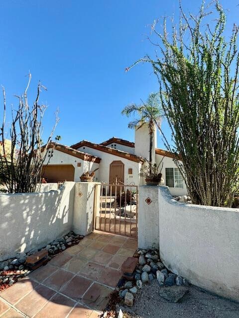 view of mediterranean / spanish house