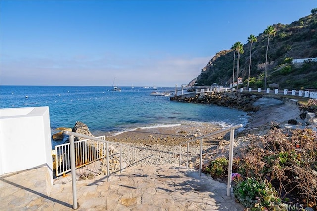 42 Camino De Flores Unit 60, Avalon, CA 90704 - view of water feature with a view of the beach