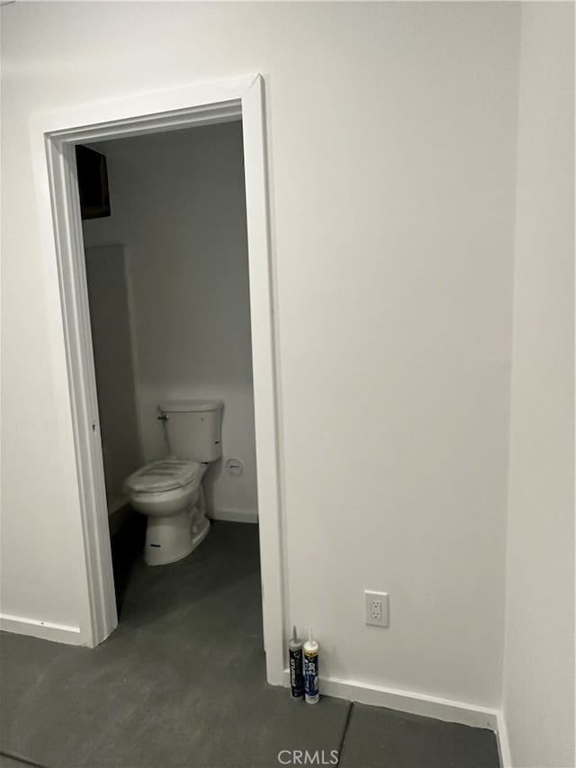 bathroom with toilet