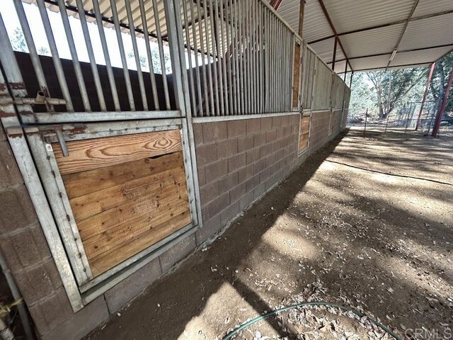 view of stable