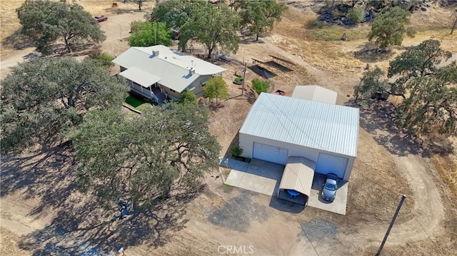 aerial view