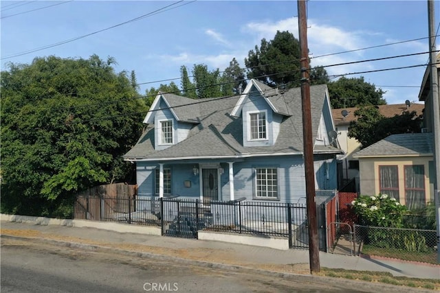 view of cape cod house