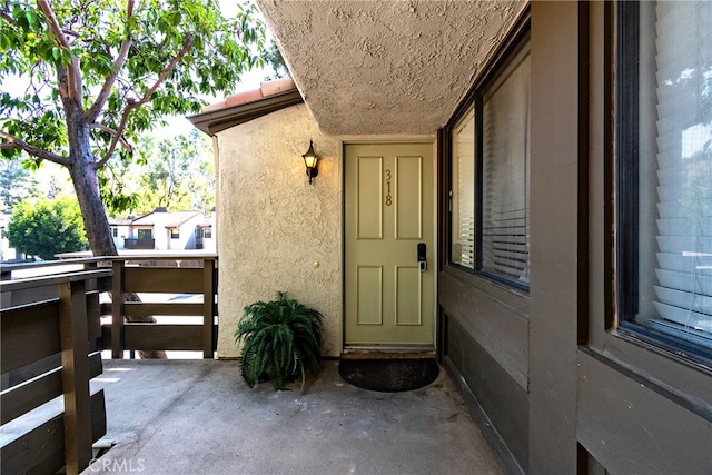 view of entrance to property