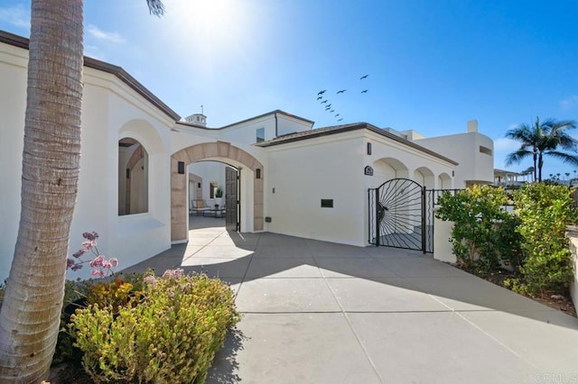 view of mediterranean / spanish-style home