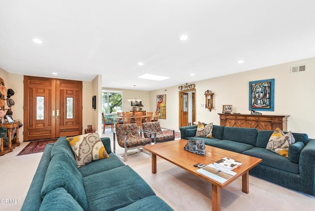 view of living room