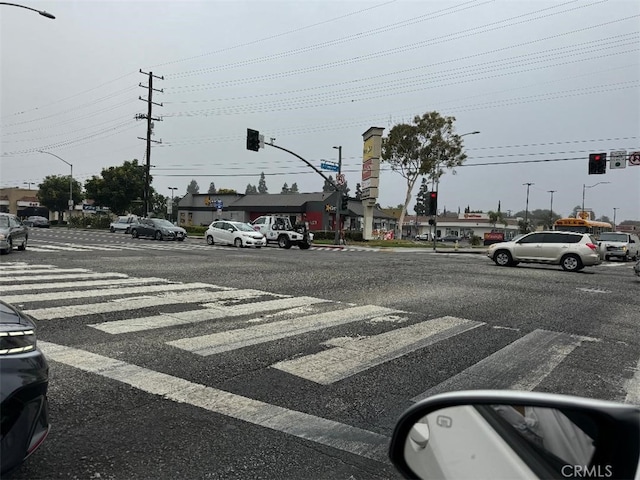 view of road