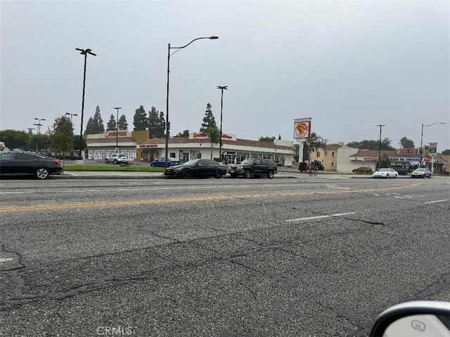 view of road