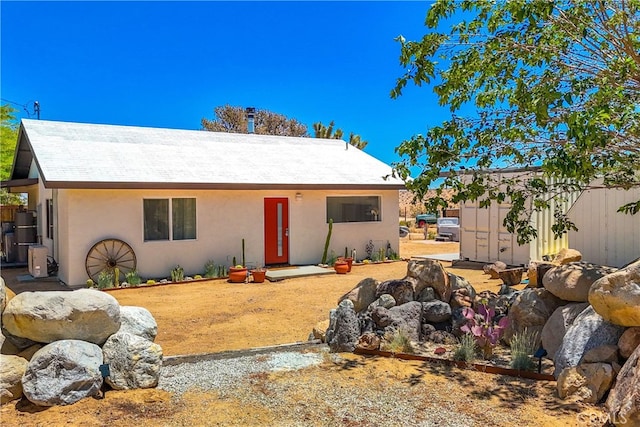 back of house featuring a patio