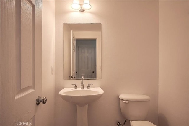 bathroom with toilet