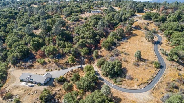 aerial view with a view of trees