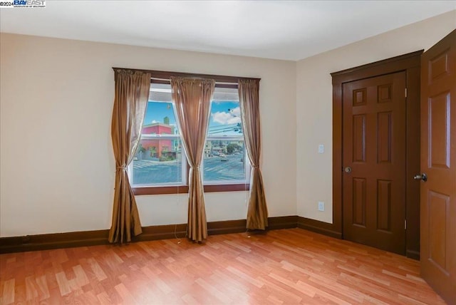 entryway featuring light hardwood / wood-style floors