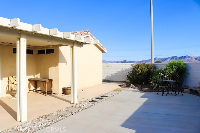 view of patio