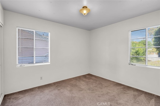 empty room featuring carpet