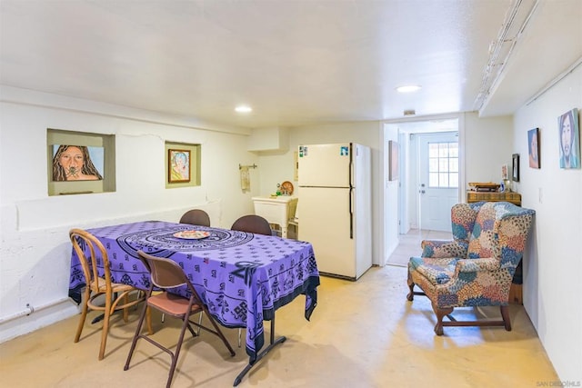 view of dining room