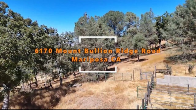 6170 Mount Bullion Ridge Rd, Mariposa CA, 95338 land for sale