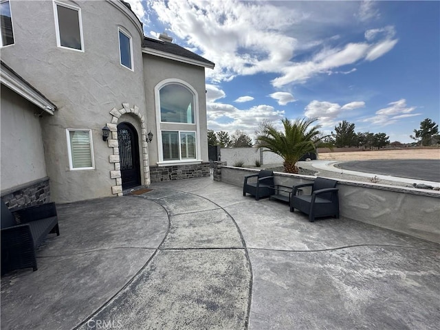 view of patio