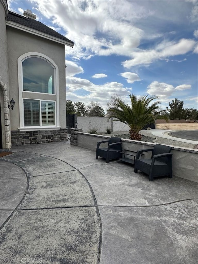 view of patio