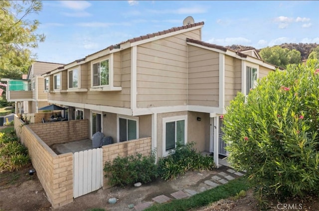 view of rear view of house