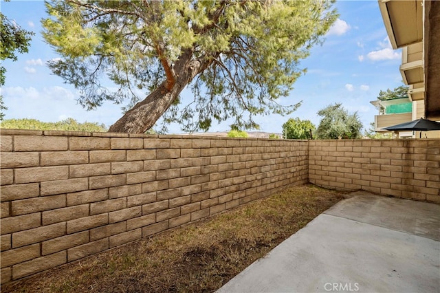 exterior details with concrete flooring