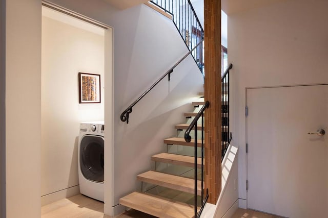 laundry room featuring washer / clothes dryer