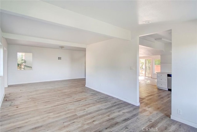 572 Church Hill Rd, La Habra Heights, CA 90631 - unfurnished room featuring light wood finished floors and baseboards