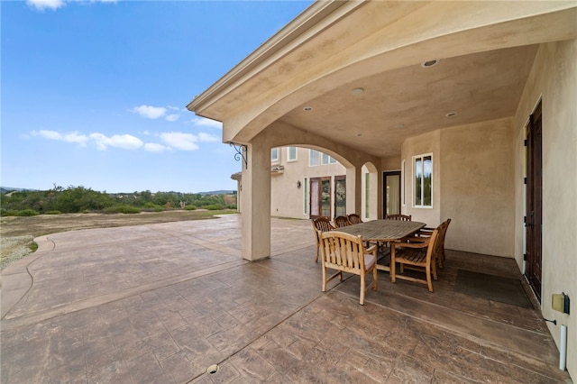 view of patio