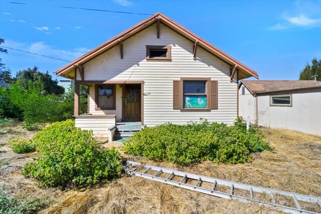 view of bungalow