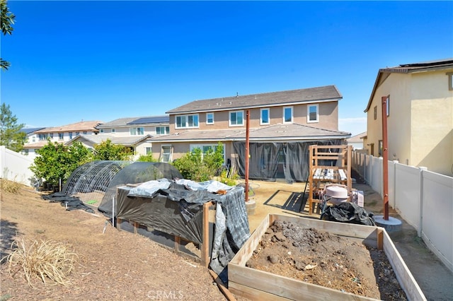 view of rear view of property