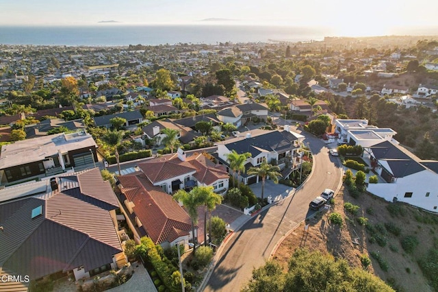 drone / aerial view featuring a residential view
