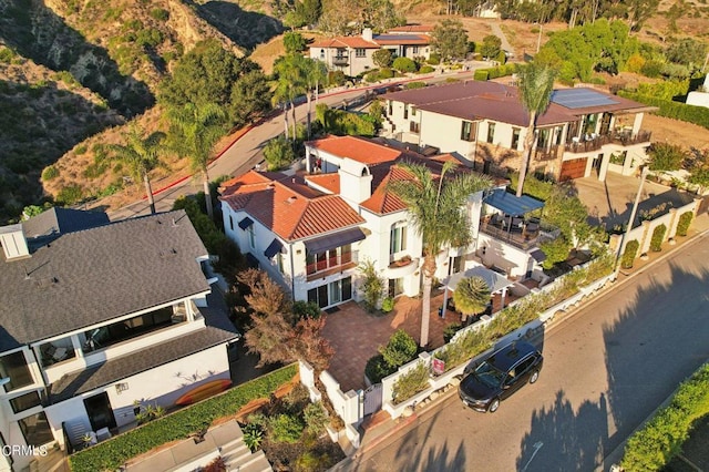 bird's eye view featuring a residential view