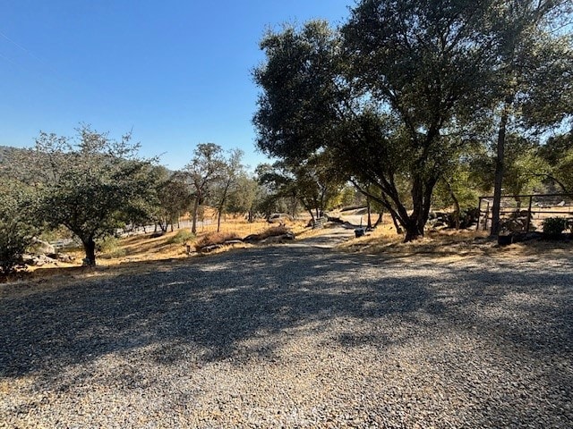 view of road featuring a rural view