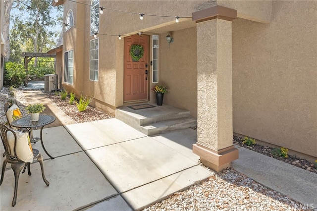 view of entrance to property