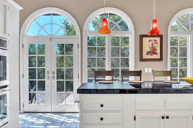 1385 Corberosa Dr, Arroyo Grande, CA 93420 - entryway with french doors and a healthy amount of sunlight