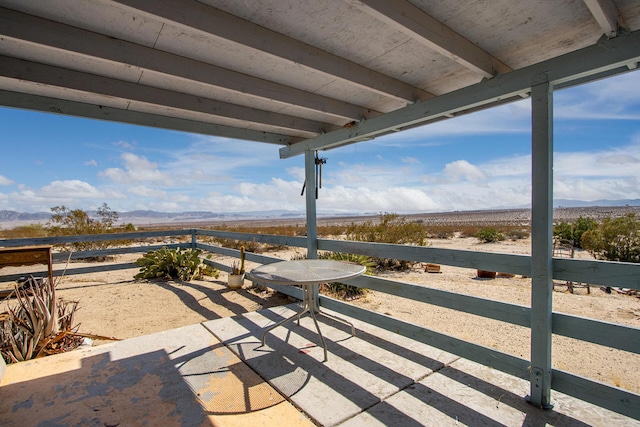 view of patio / terrace