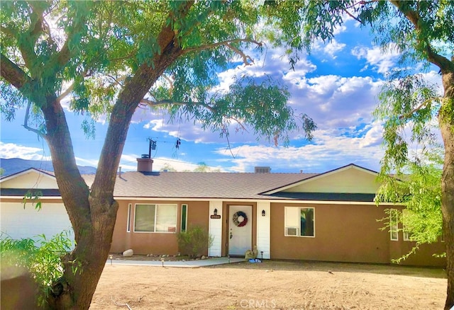 view of ranch-style home