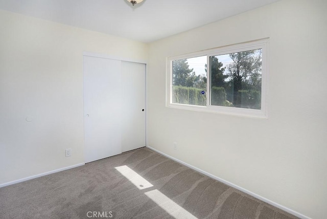 spare room with carpet flooring