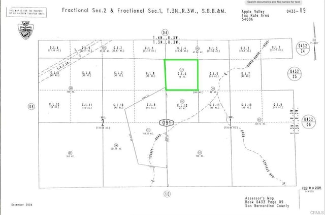 0 Bowen Ranch Rd, Apple Valley CA, 92308 land for sale