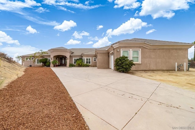 view of ranch-style house