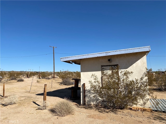 view of property exterior