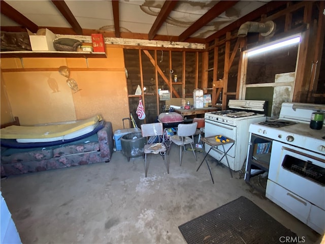 miscellaneous room featuring concrete floors