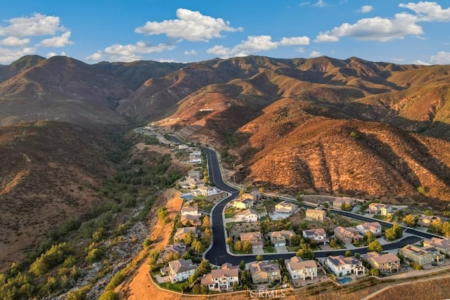 view of mountain feature