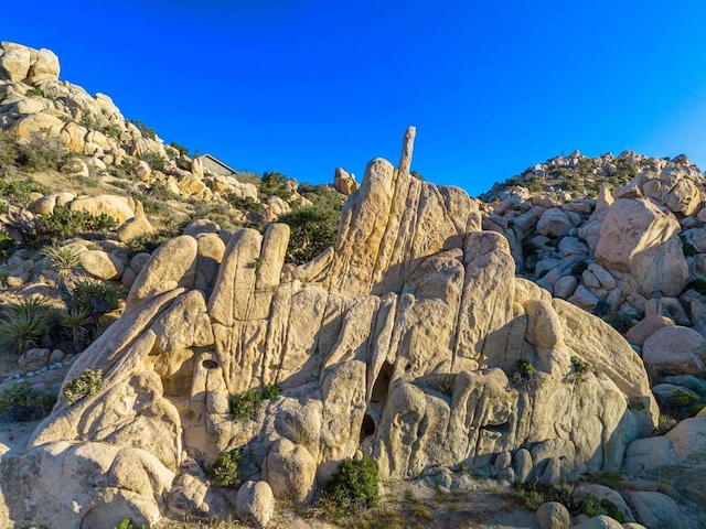 view of mountain feature