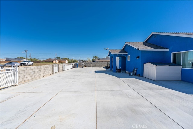 exterior space featuring a patio