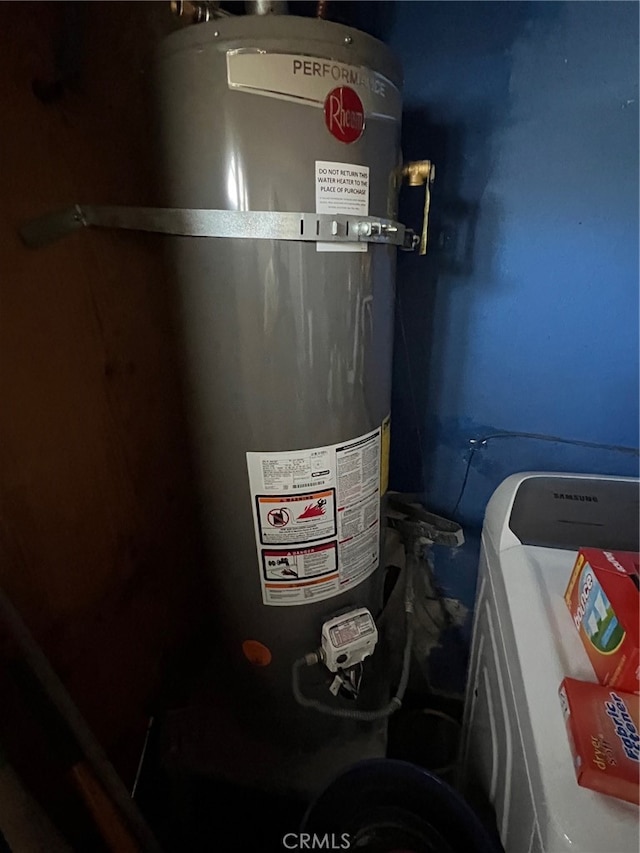 utilities featuring secured water heater