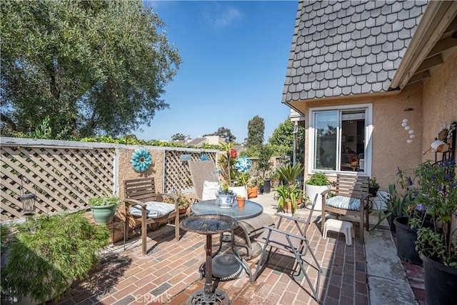 view of patio / terrace