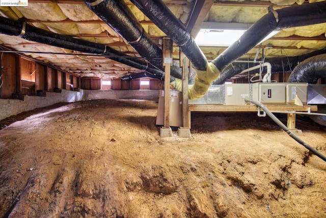 interior space with water heater